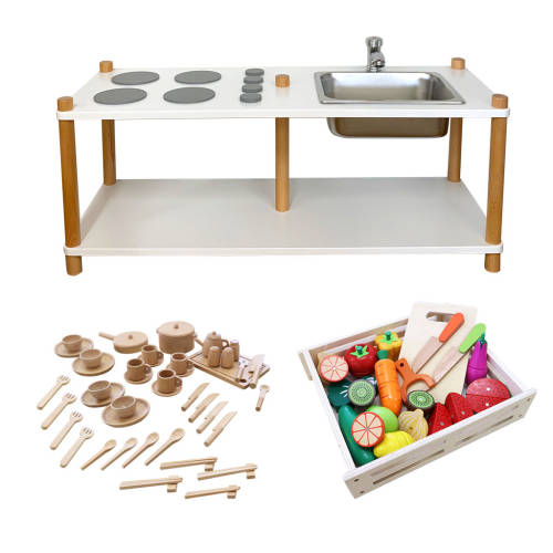 Pretend Play Kitchen Pack - Educating Kids