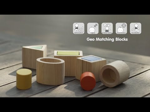 PlanToys - Geo Matching Boxes