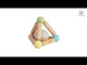 PlanToys - Triangle Clutching Toy - Pastel