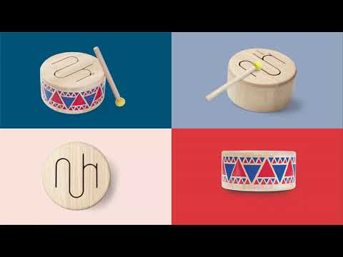 PlanToys - Solid Drum
