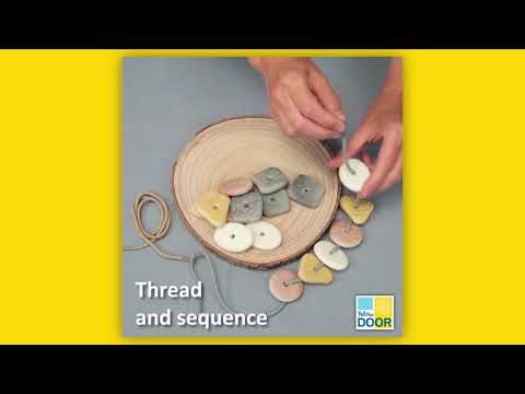 Threading Pebbles - Set of 12