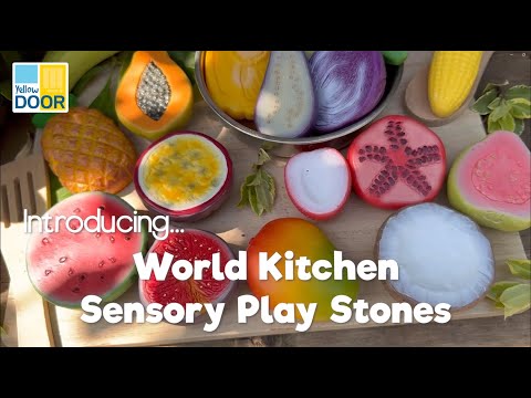 Sensory Play Stones World Kitchen