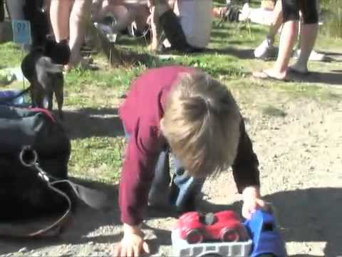 Green Toys - Flatbed with Red Race Car