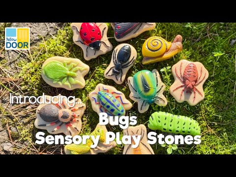 Sensory Play Stones Bugs – 12pc