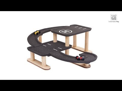 PlanToys - Race N Play Parking Garage